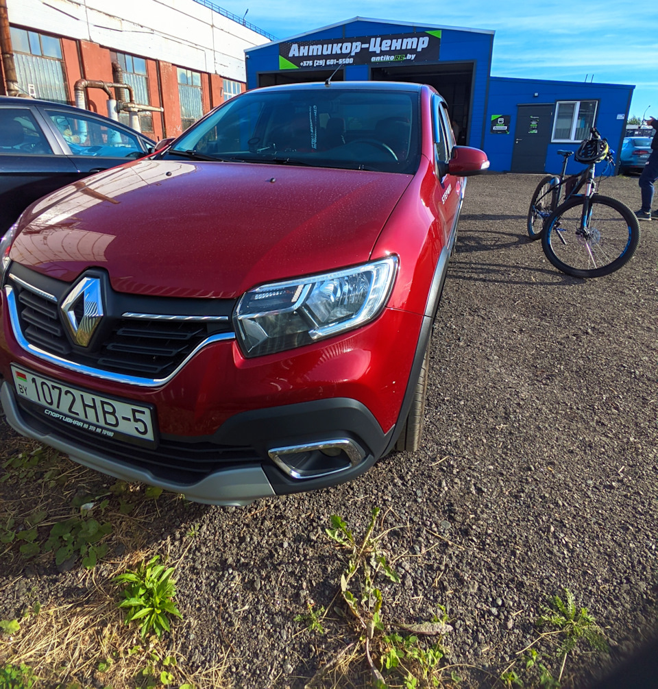 Какой антикор выберешь ты? Ржавый Logan Stepway. — Renault Logan Stepway,  1,6 л, 2019 года | визит на сервис | DRIVE2