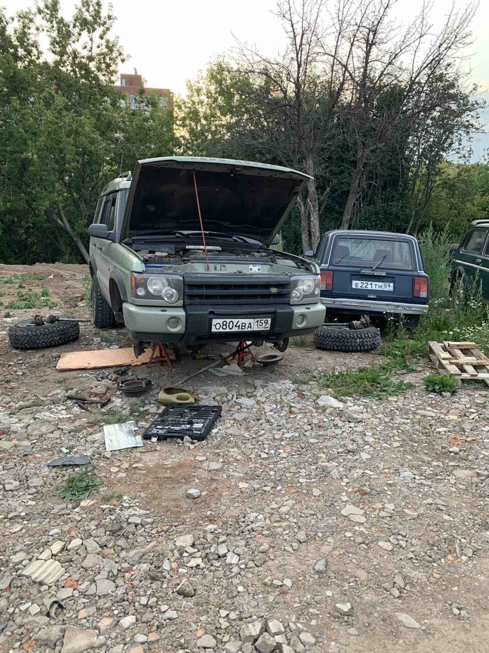 Редуктор переднего моста — Land Rover Discovery II, 2,5 л, 2003 года |  своими руками | DRIVE2