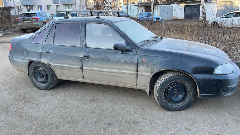 Зима 195/55/15 — Daewoo Nexia (N150), 1,6 л, 2012 года | шины | DRIVE2