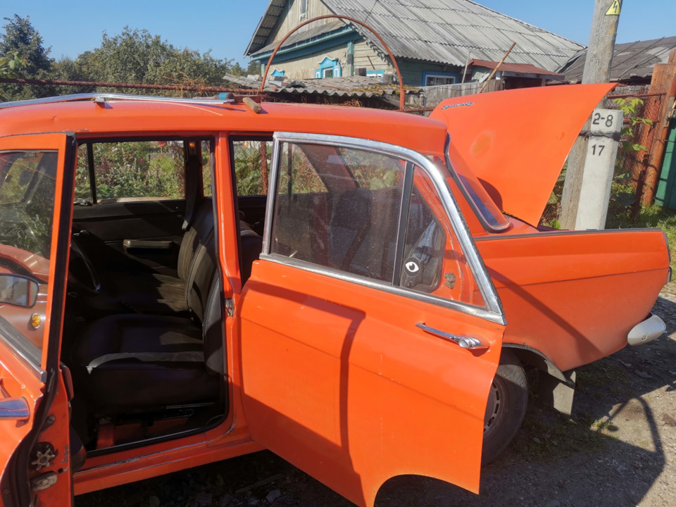 Установка хрома на двери — Москвич 412, 1,5 л, 1980 года | стайлинг ...