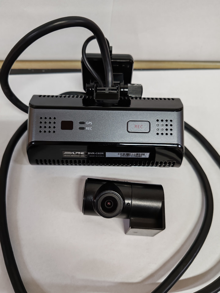 アルパイン ALPINE DVR-C02R ドライブレコーダー 32GB SD 取扱説明書