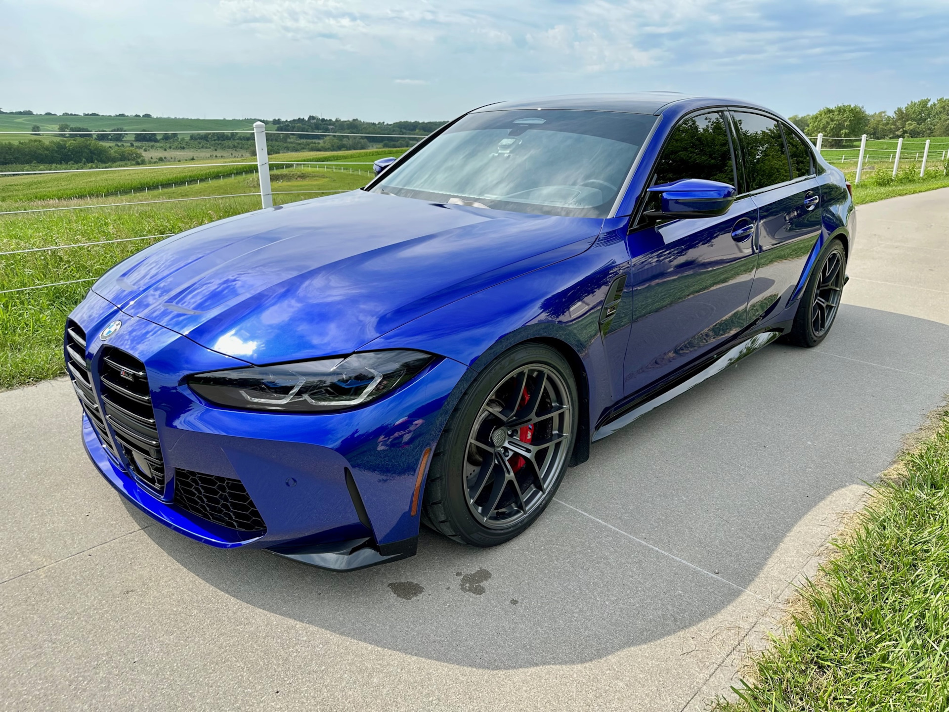 BMW m3 g80 Urban Green