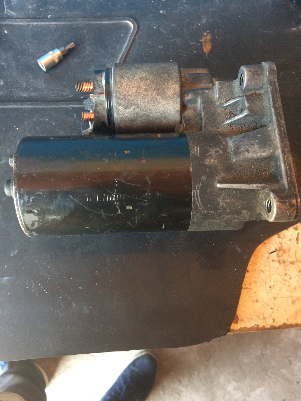 #21 Ревизия стартера — Renault Kangoo (1G), 1,9 л, 1999 года | своими ...