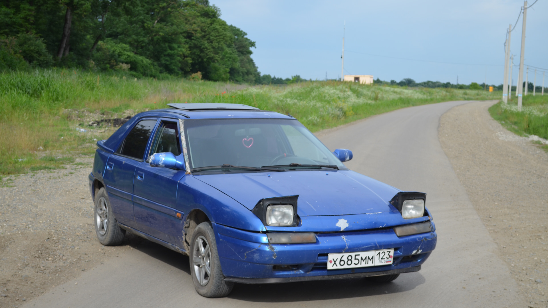 Mazda 323 IV 1.8 бензиновый 1991 | Мазда слепая. BG на DRIVE2