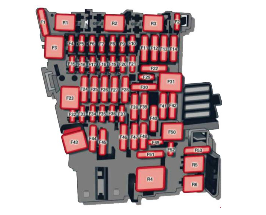 Схема предохранителей ауди а3 2014 года