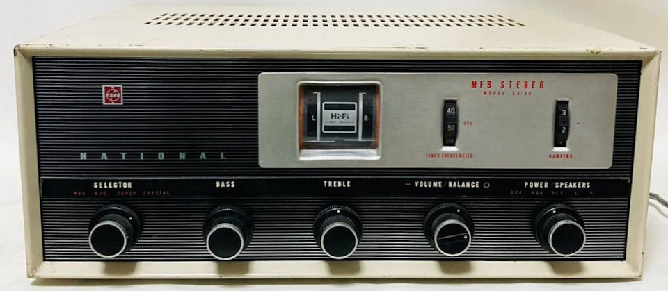 National TY-SP60にTechnics SB-30ユニット（テクニクス SB-30