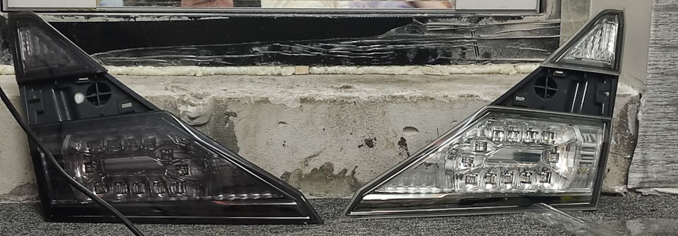 Затемнение фар — Toyota Vellfire (1G), 3,5 л, 2011 года | стайлинг | DRIVE2