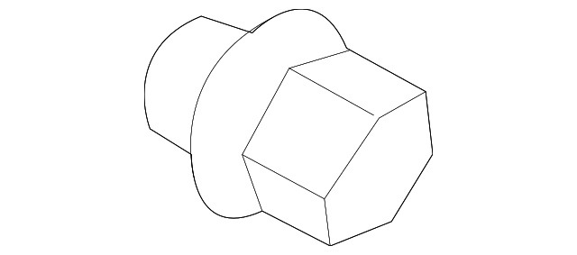 3880A007 Гайка крепления колеса Mitsubishi | Запчасти на DRIVE2