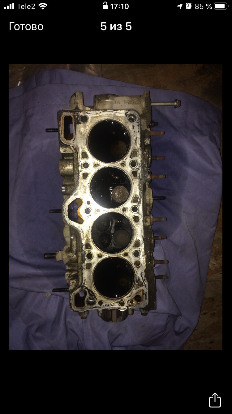 Замена маслосъёмных колпачков и колец ( китайская капиталка ) — Hyundai ...