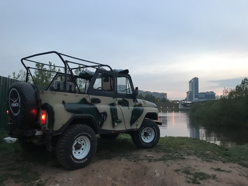 6. Прощай, Кама-219! Здравствуй, BFGoodrich! — УАЗ 31512, 2,4 л, 1997 ...