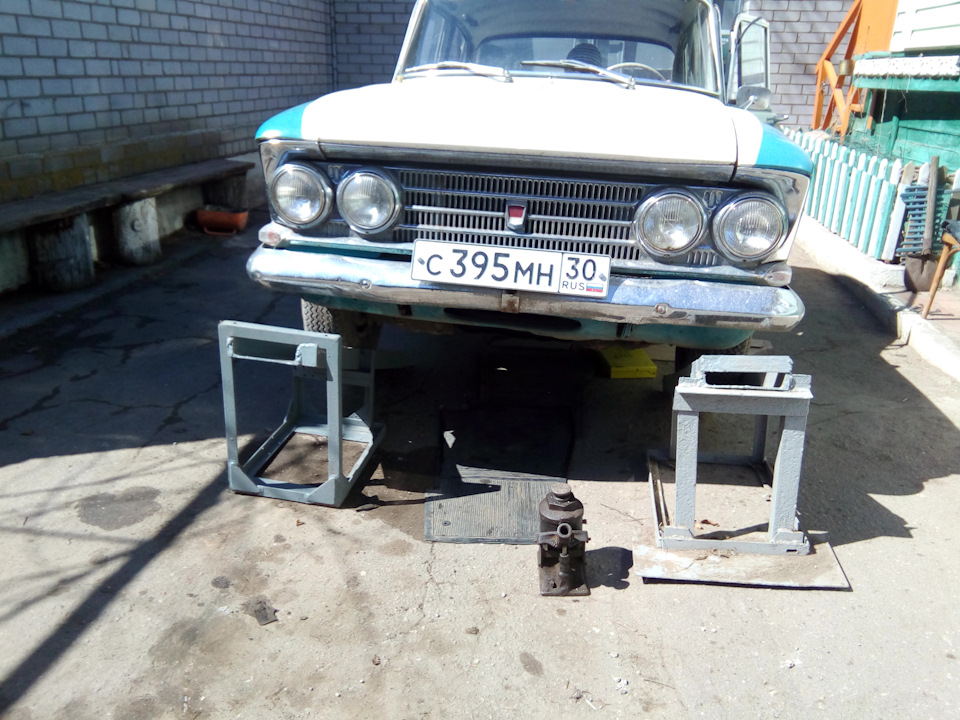 Нелепая поломка Коробки переключения передач. — Москвич 412, 1,5 л ...