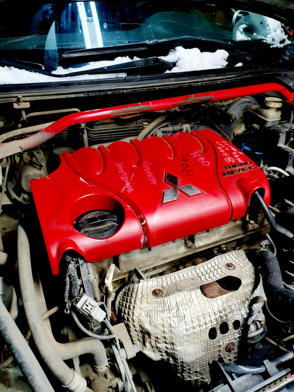 Свап двигателя 4G15T — Mitsubishi Lancer IX, 1,5 л, 2007 года | тюнинг ...