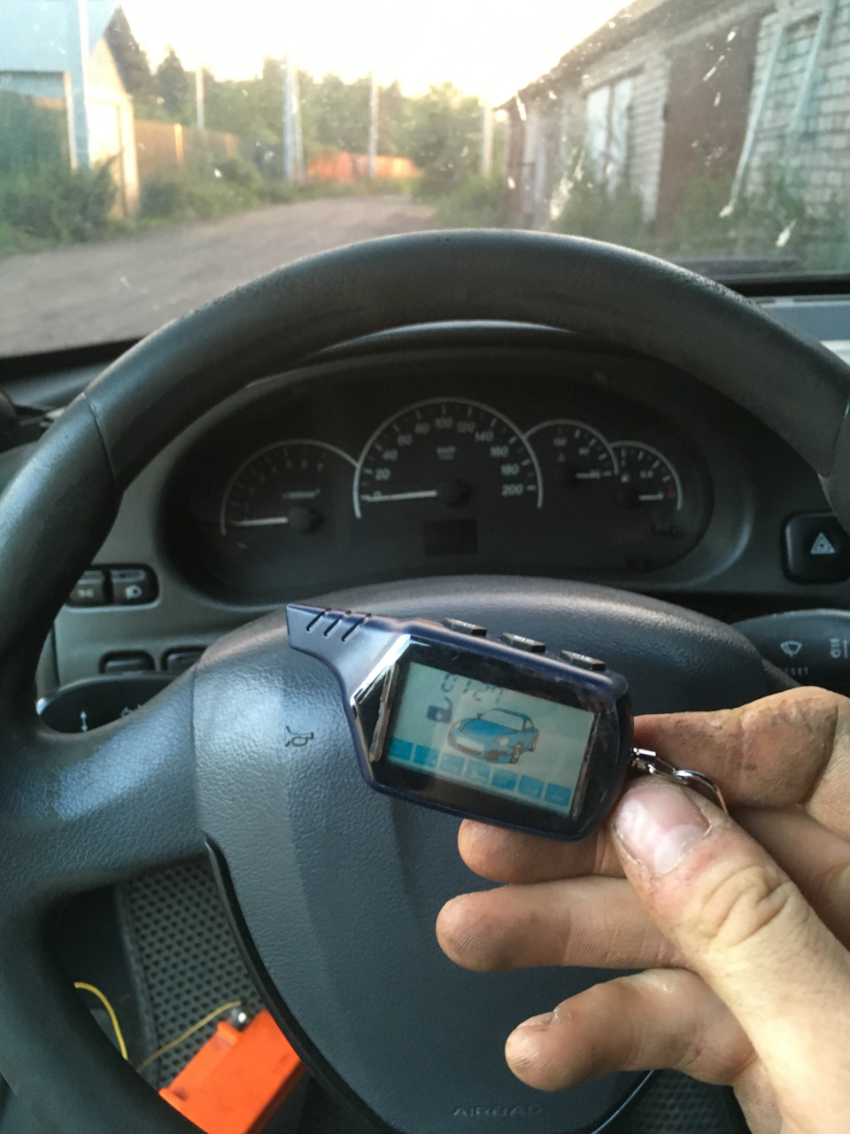 Брелок старлайн и привязка — Lada 21124, 1,6 л, 2007 года | запчасти ...