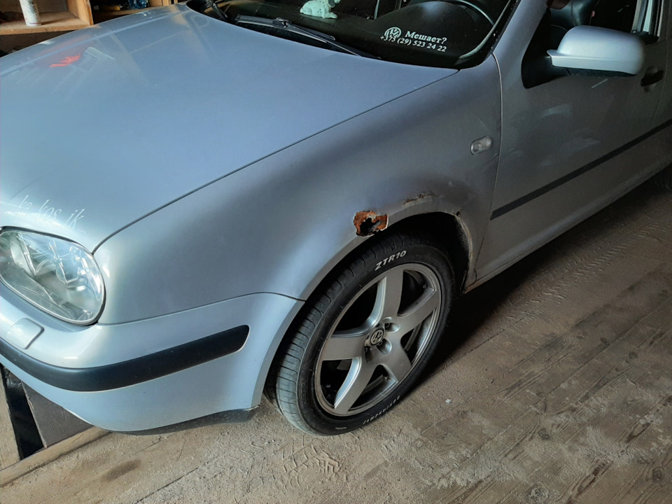 Стеклопластиковые крылья. ( Минск ) — Volkswagen Golf Mk4, 1,9 л, 2000 ...