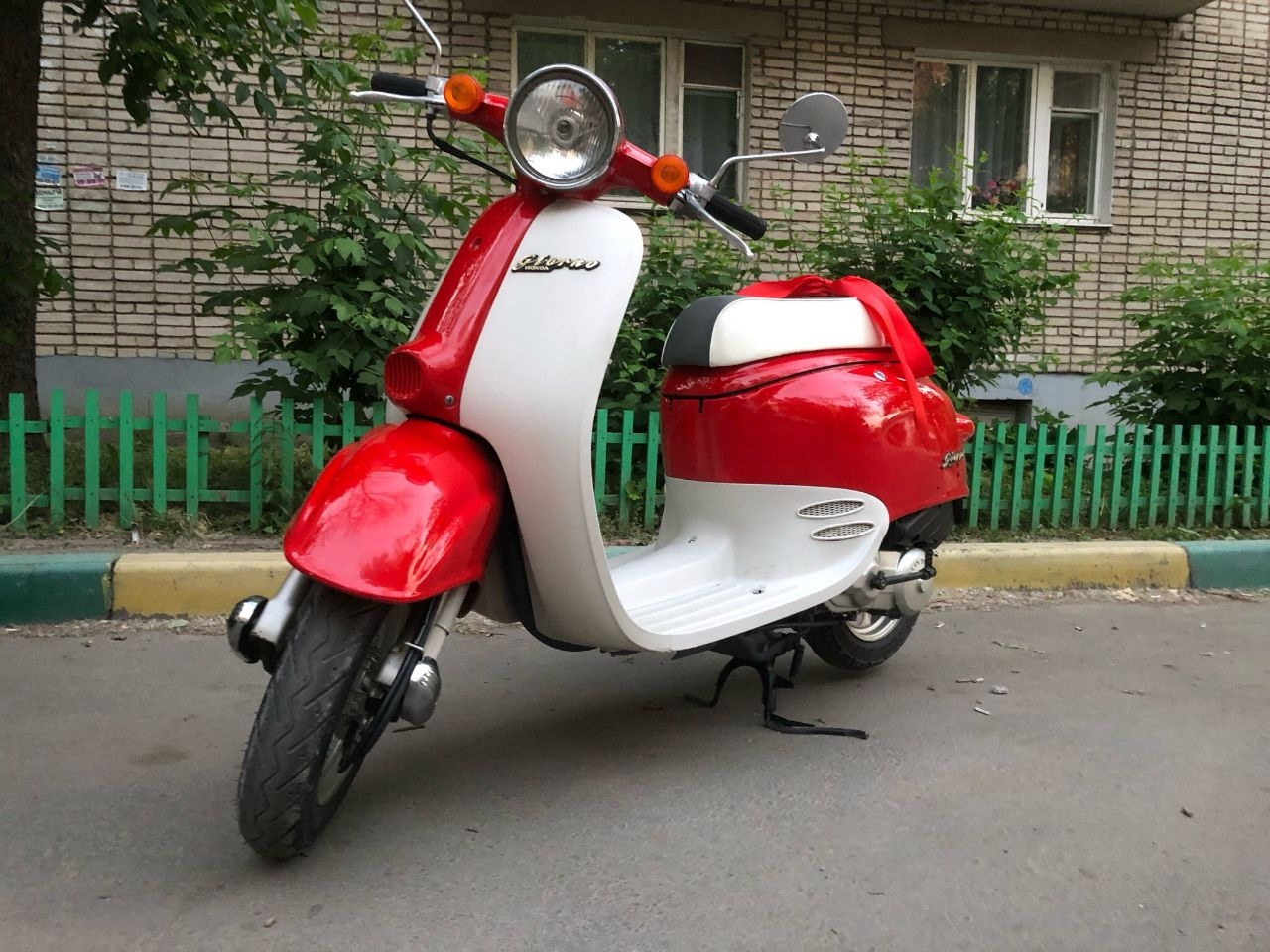 Honda giorno фотосессия