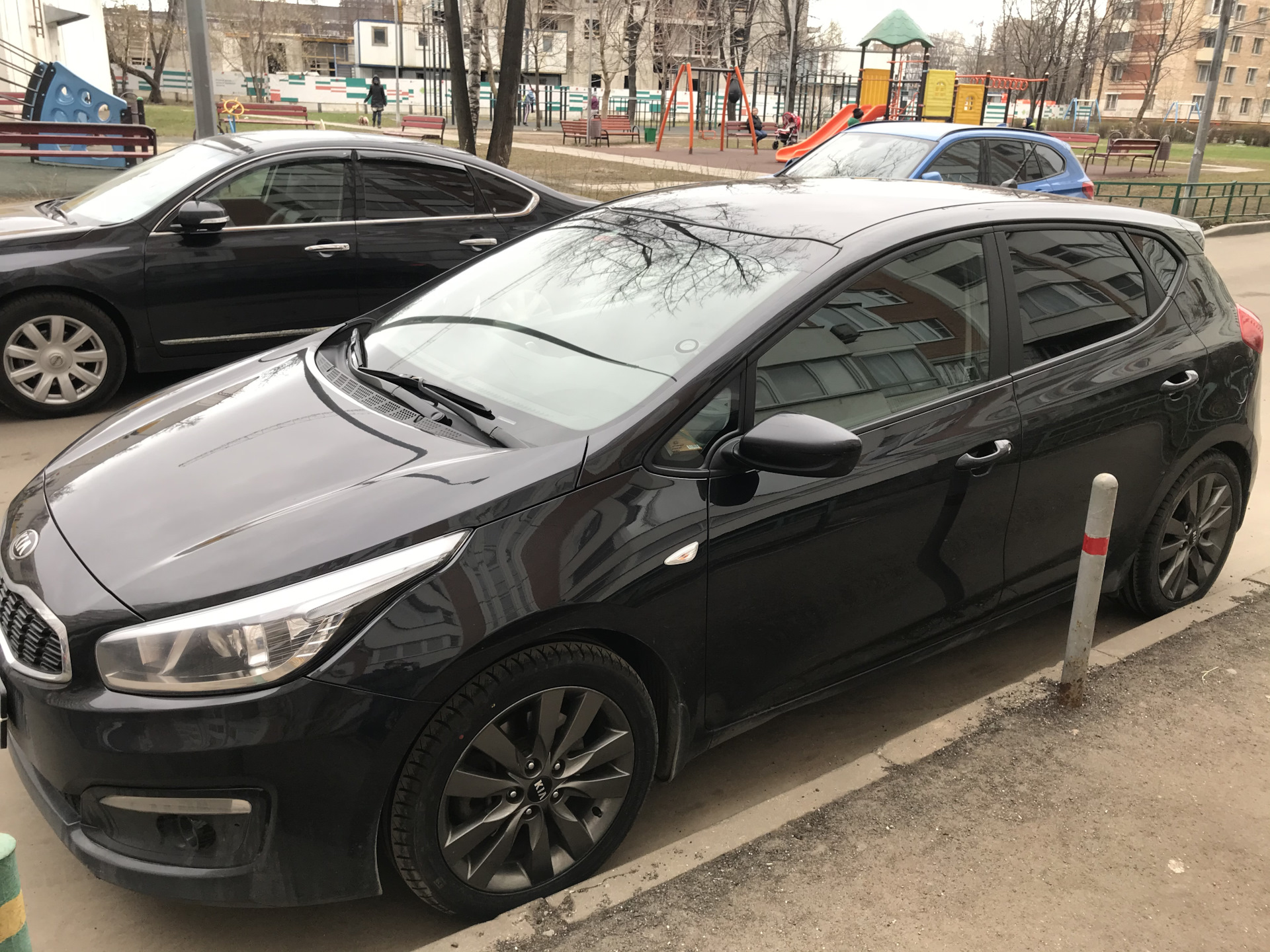 Viatti strada лето 225/45/17 — KIA Ceed (2G), 1,6 л, 2016 года | шины ...