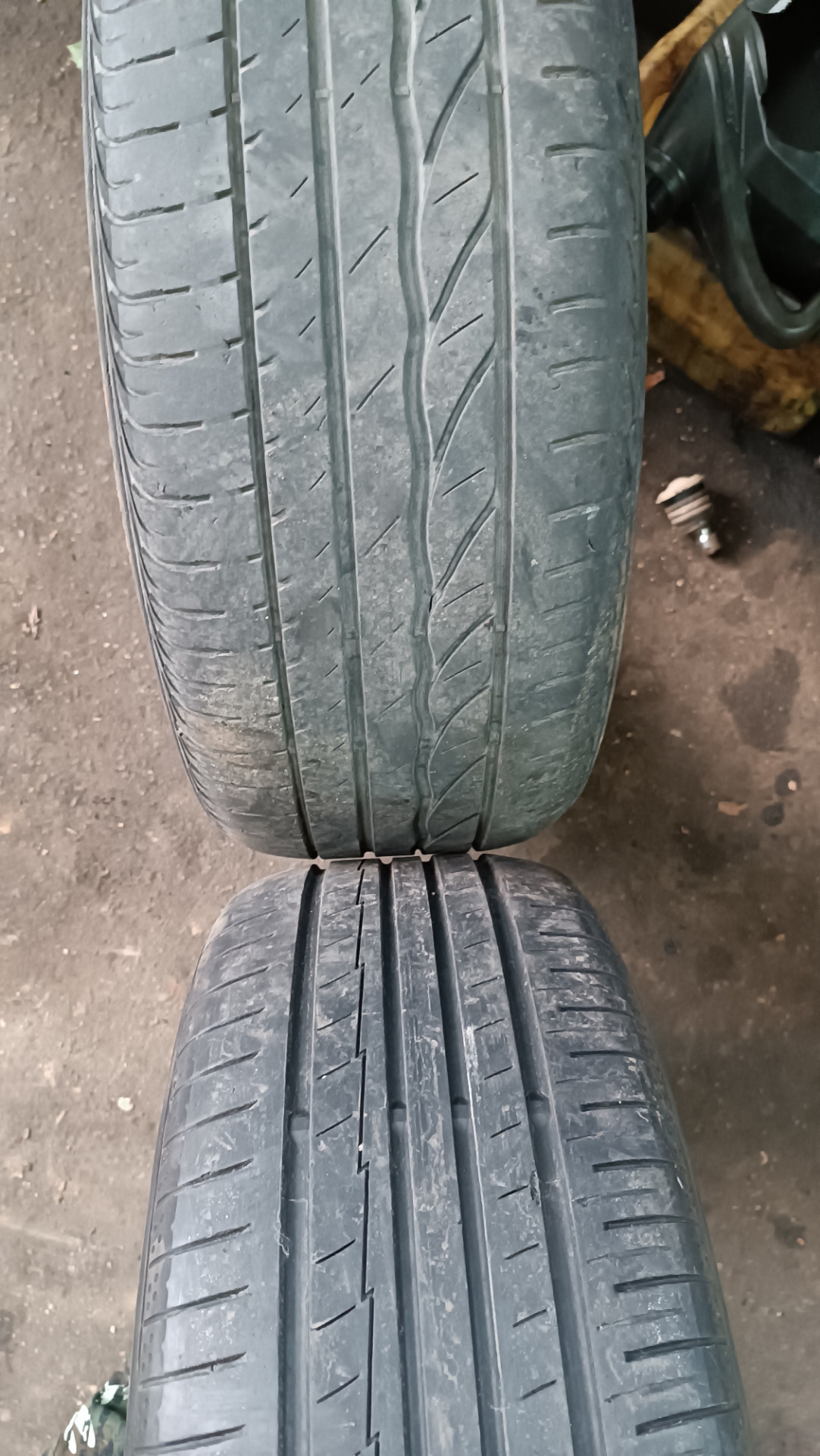 Летняя резина 215/55 r17 — Honda Accord (7G), 2,4 л, 2004 года | шины ...