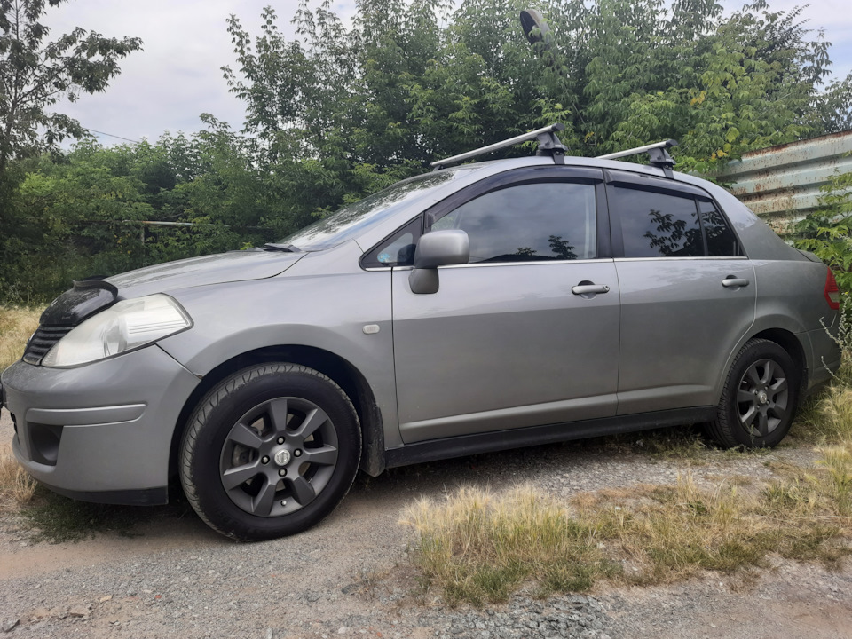 Диски. — Nissan Tiida (1G), 1,6 л, 2008 года | колёсные диски | DRIVE2