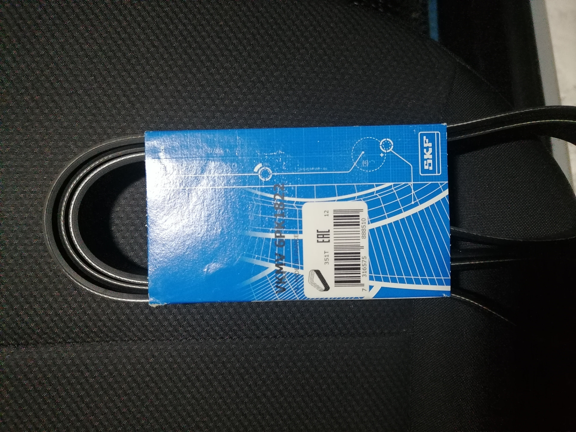 Замена ремня вспомогательных агрегатов — Renault Logan (2G), 1,6 л ...