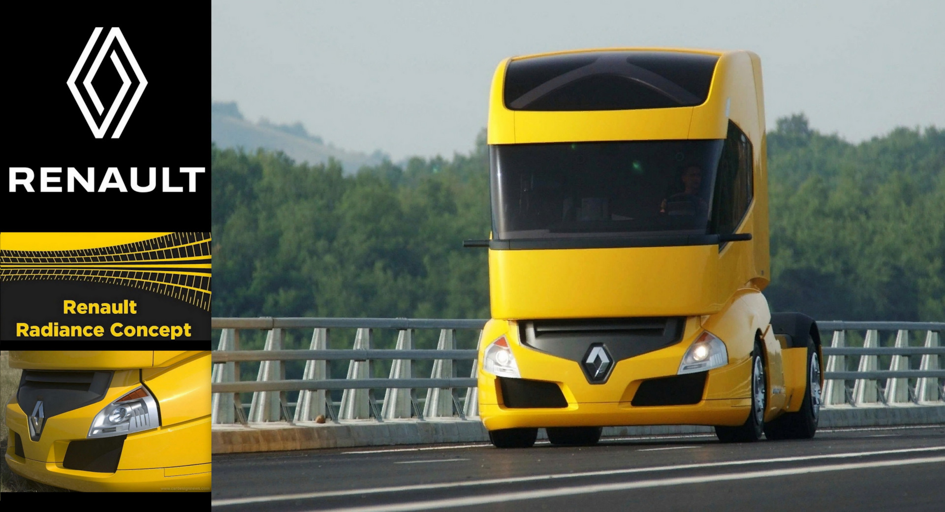 Грузовые автомобили рено. Renault Radiance. Renault тягач концепт. Рено концепт грузовик. Renault Truck Yellow.