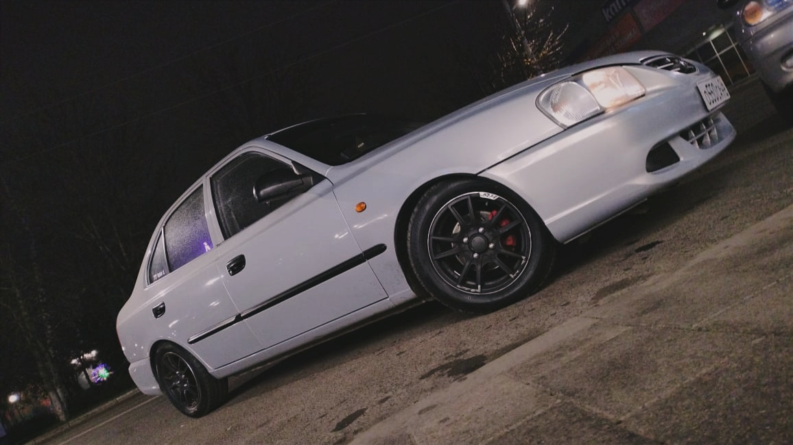 Пробивают бронепровода на Hyundai accent! — Hyundai Accent (2G), 1,5 л ...