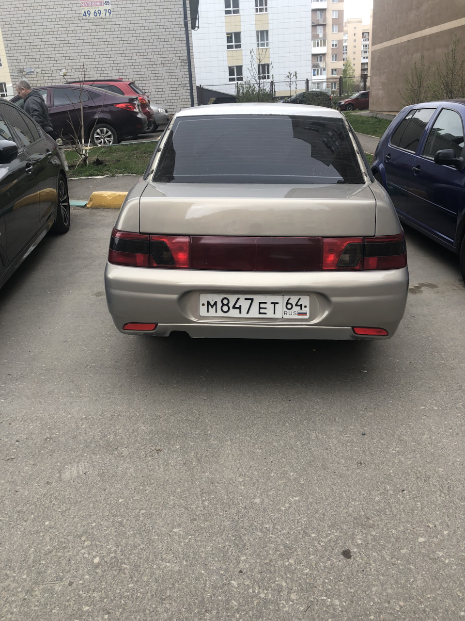 Кузов, часть 2. Покраска попки )) — Lada 21104, 1,6 л, 2005 года | кузовной  ремонт | DRIVE2