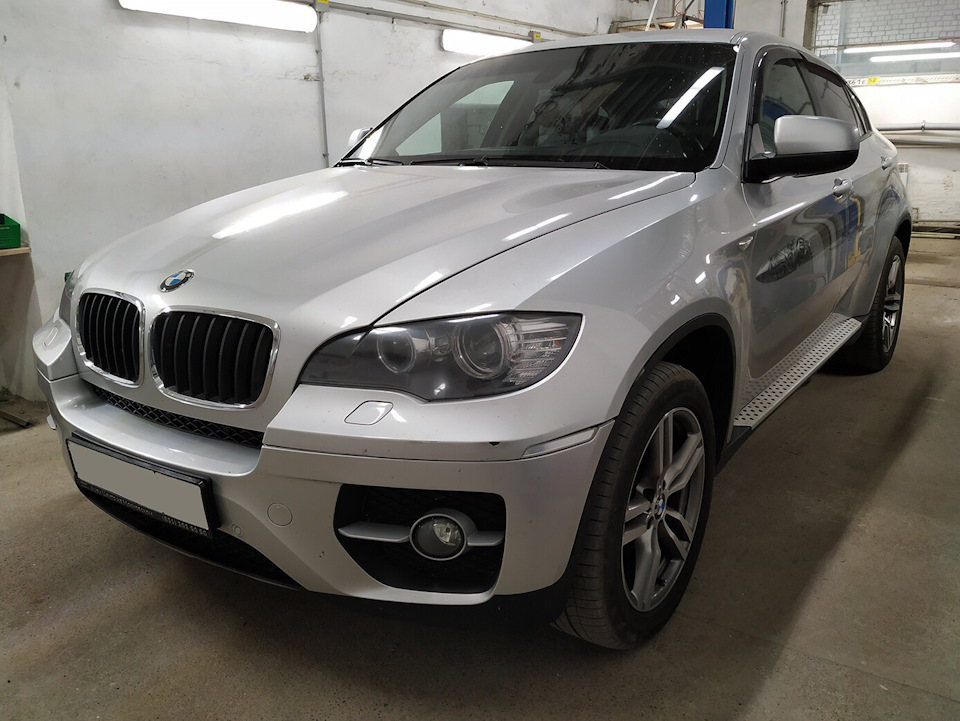Тюнинг фар — светодиодные фары — BMW X6 (E71/E72), 3 л, 2009 года ...