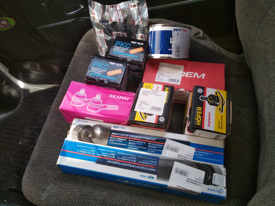 Сделал переднюю подвеску Ваз 2101 — Lada 2101, 1,2 л, 1978 года | визит ...