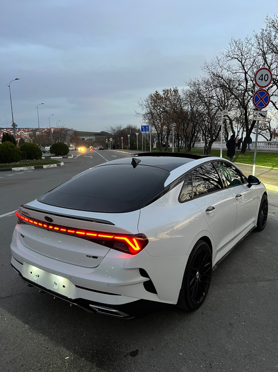 Антихром — KIA K5 (3G), 2,5 л, 2021 года | тюнинг | DRIVE2