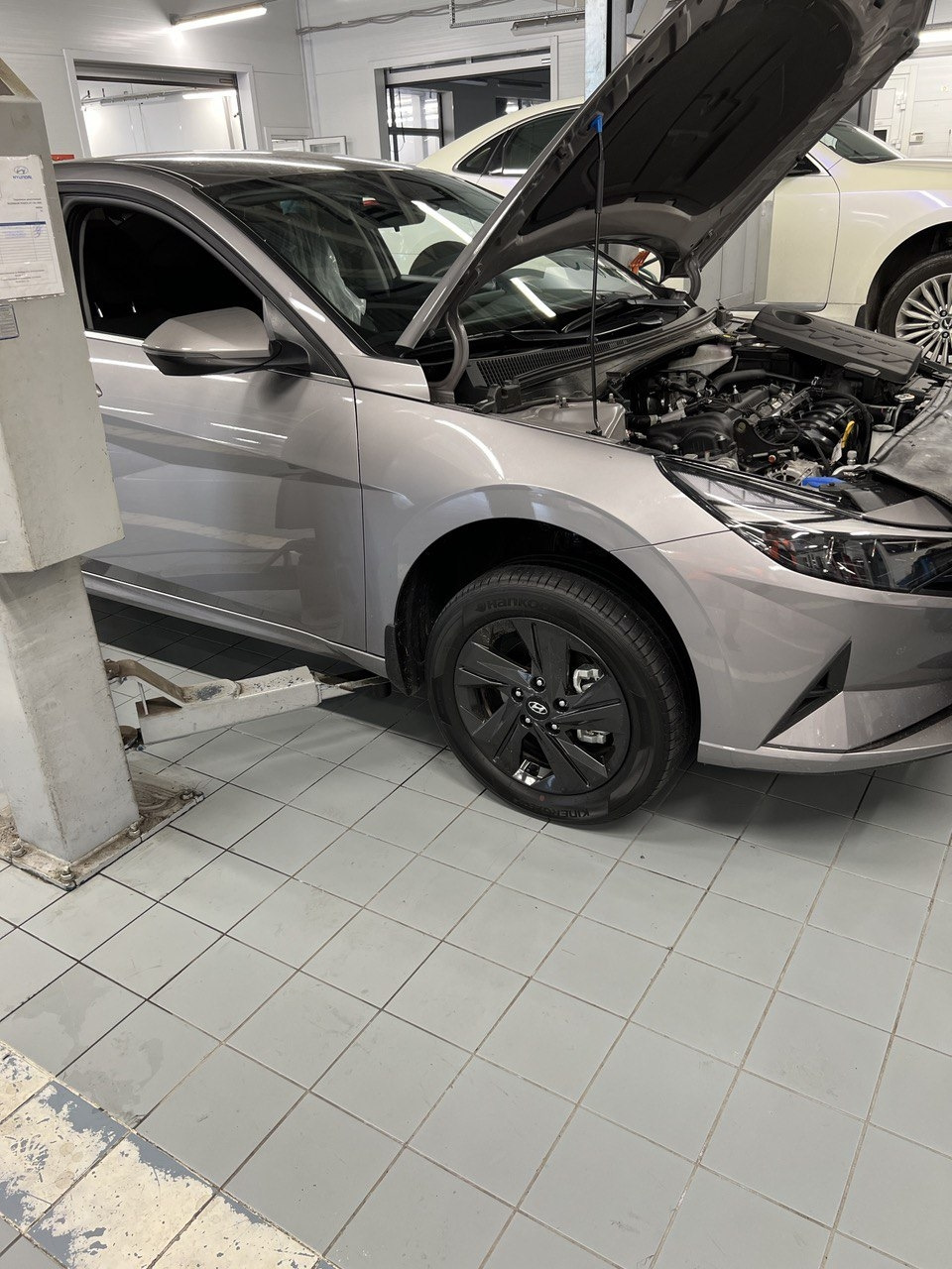 ТО-1 и щелчки в руле! — Hyundai Elantra (7G), 1,6 л, 2021 года ...