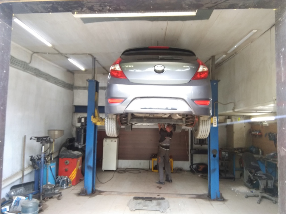 Удаление катализатора — Hyundai Solaris Hatchback, 1,6 л, 2013 года ...