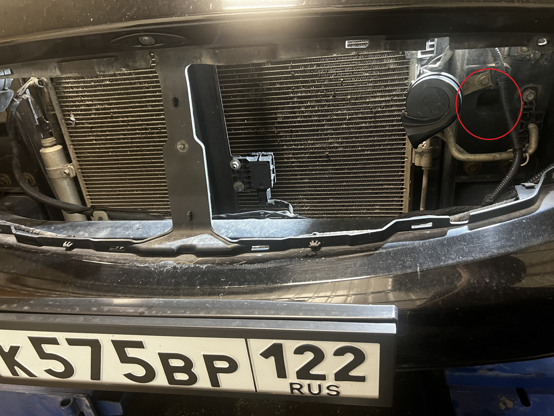 Установка доп. радиатора АКПП Infiniti FX35 S51 — Infiniti FX (2G), 3,5 ...