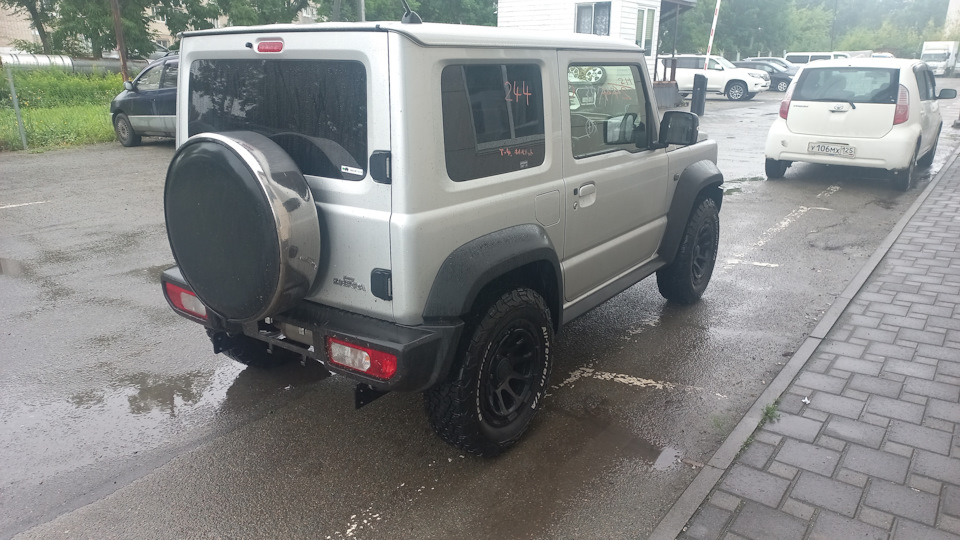 Брызгавики jb74w — Suzuki Jimny (4G), 1,5 л, 2021 года | тюнинг | DRIVE2