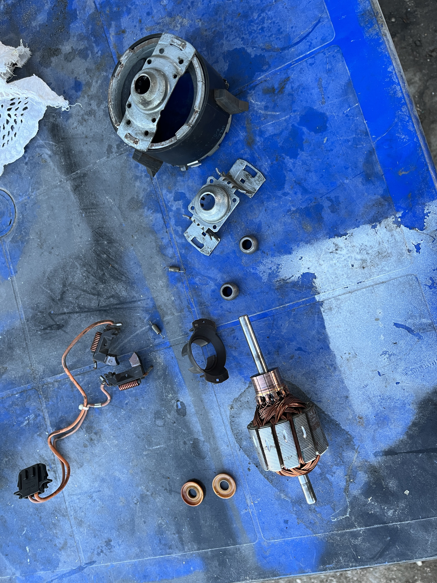 Ремонт вентилятора климата путем замены на новый. — Skoda Octavia A5 ...