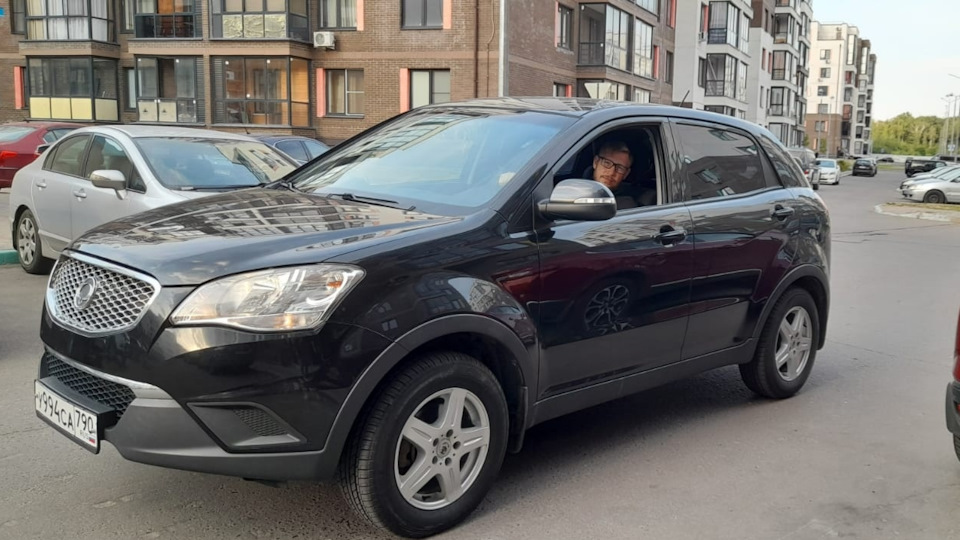 Временный пост (Оборвало ремень) — SsangYong Actyon (2G), 2 л, 2013 ...