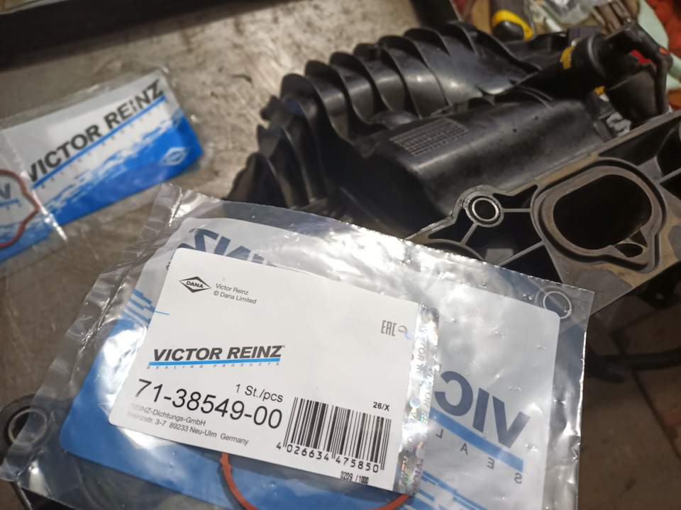 713854900 Прокладка, впускной коллектор VICTOR REINZ | Запчасти на DRIVE2