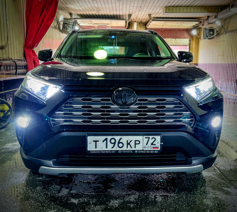 Фотография «Замена штатный ПТФ и установка дхо в поворотники ...