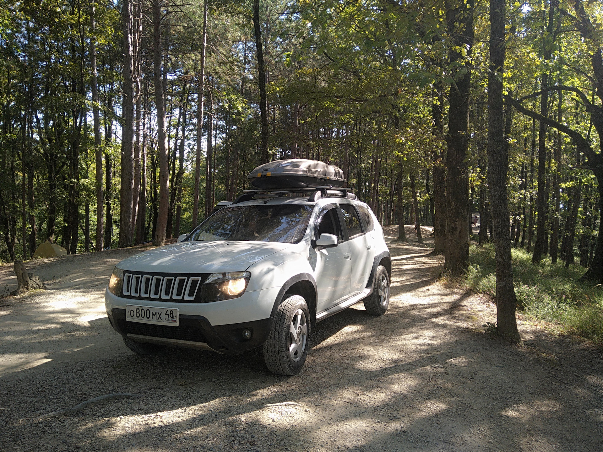 Тенгинские водопады — Renault Duster (1G), 1,6 л, 2014 года ...