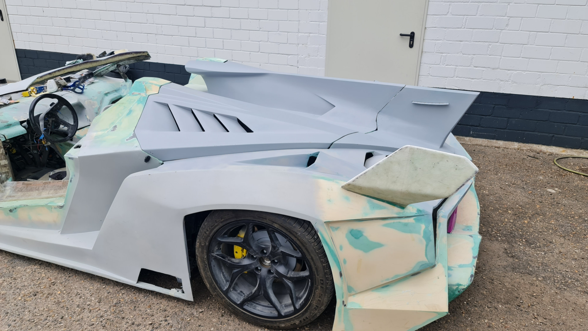 Жидкая шпакля, для косяков… — Самодельный Lamborghini Veneno, 2,5 л ...