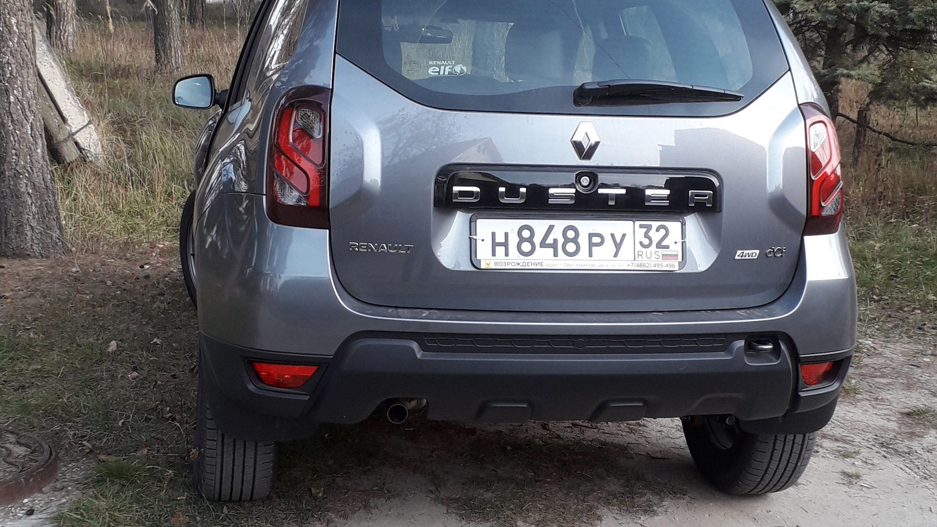 Renault Duster (1G) 1.6 дизельный 2019 | серая гончая на DRIVE2