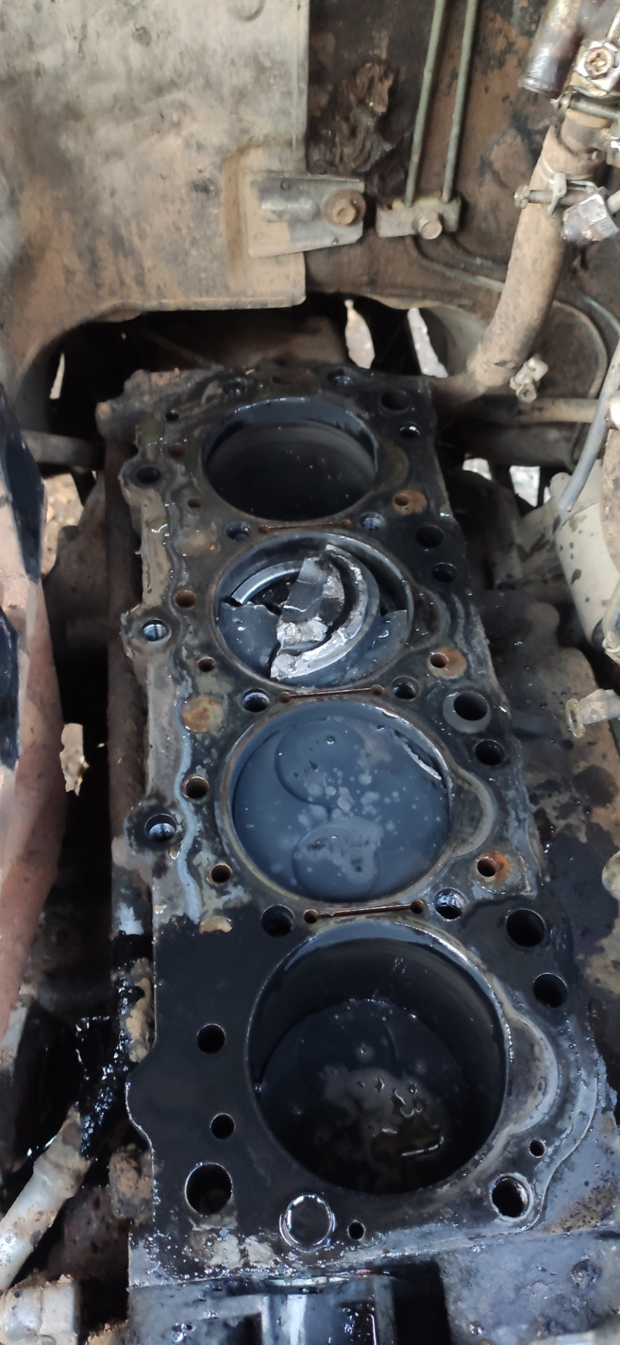 Все, приехали. — Mitsubishi Pajero (1G), 2,5 л, 1988 года | поломка ...