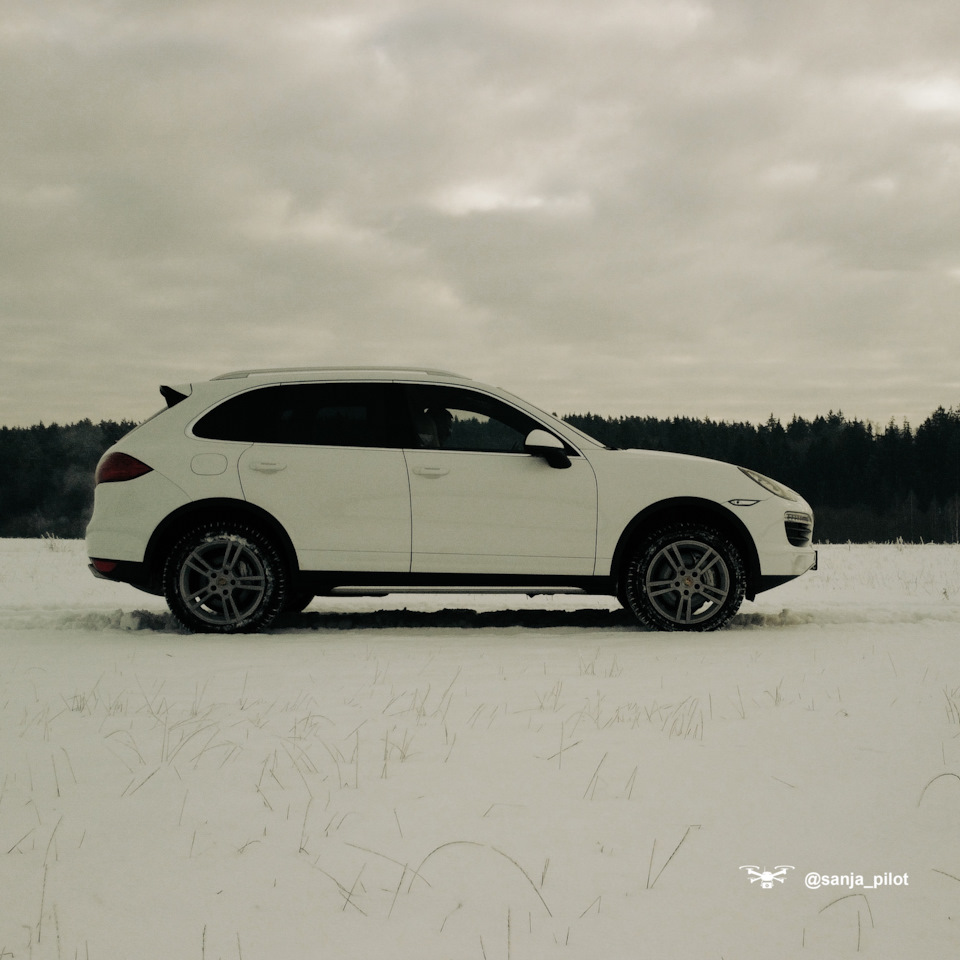 Offroad на Кайене 958 — Porsche Cayenne (2G) 958, 4,8 л, 2012 года ...