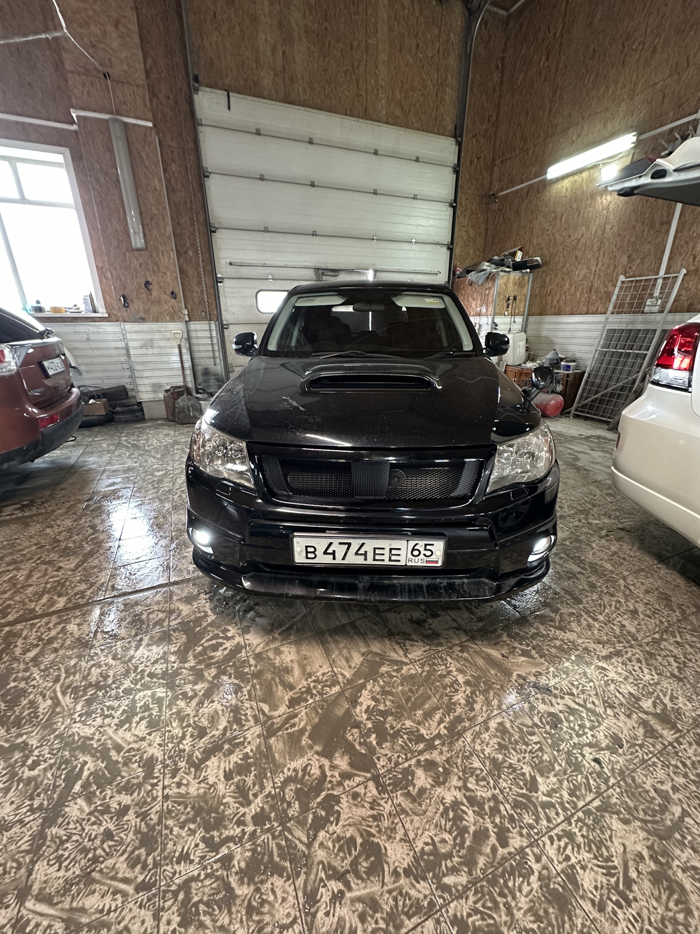 Решетка радиатора — Subaru Forester (SH), 2 л, 2011 года | стайлинг ...