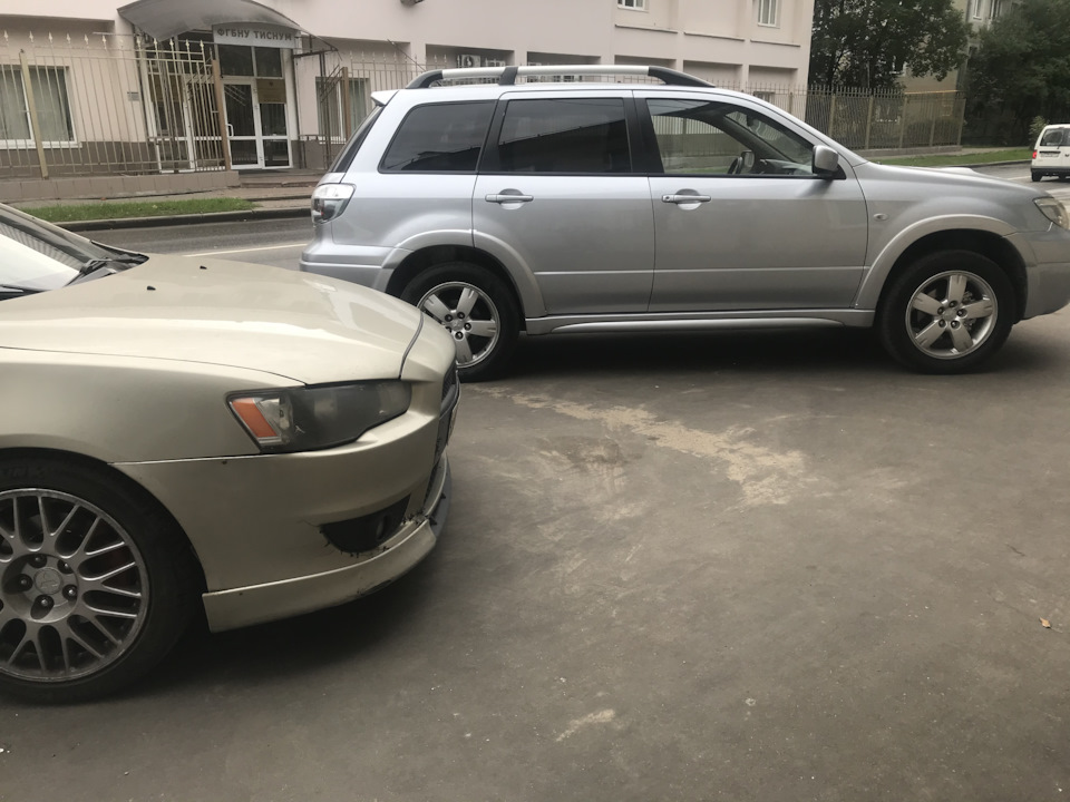 Зимние колеса 2020 — Mitsubishi Outlander (1G), 2 л, 2005 года | шины ...
