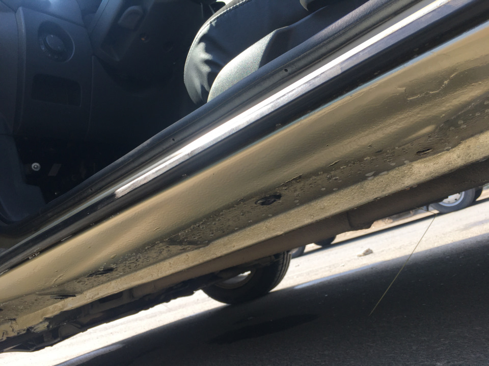 Покраска порогов — DRIVE2