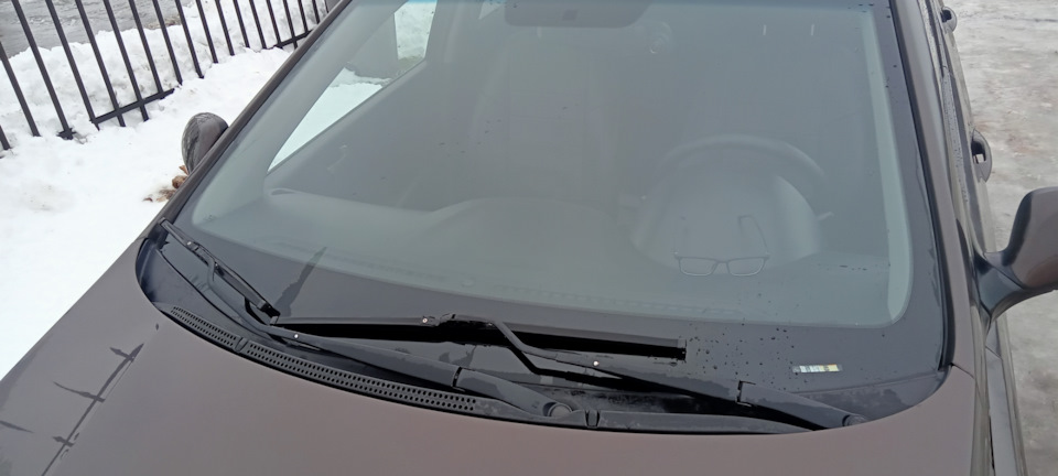 Зимние щетки на солярис — Hyundai Solaris (1G), 1,6 л, 2015 года ...