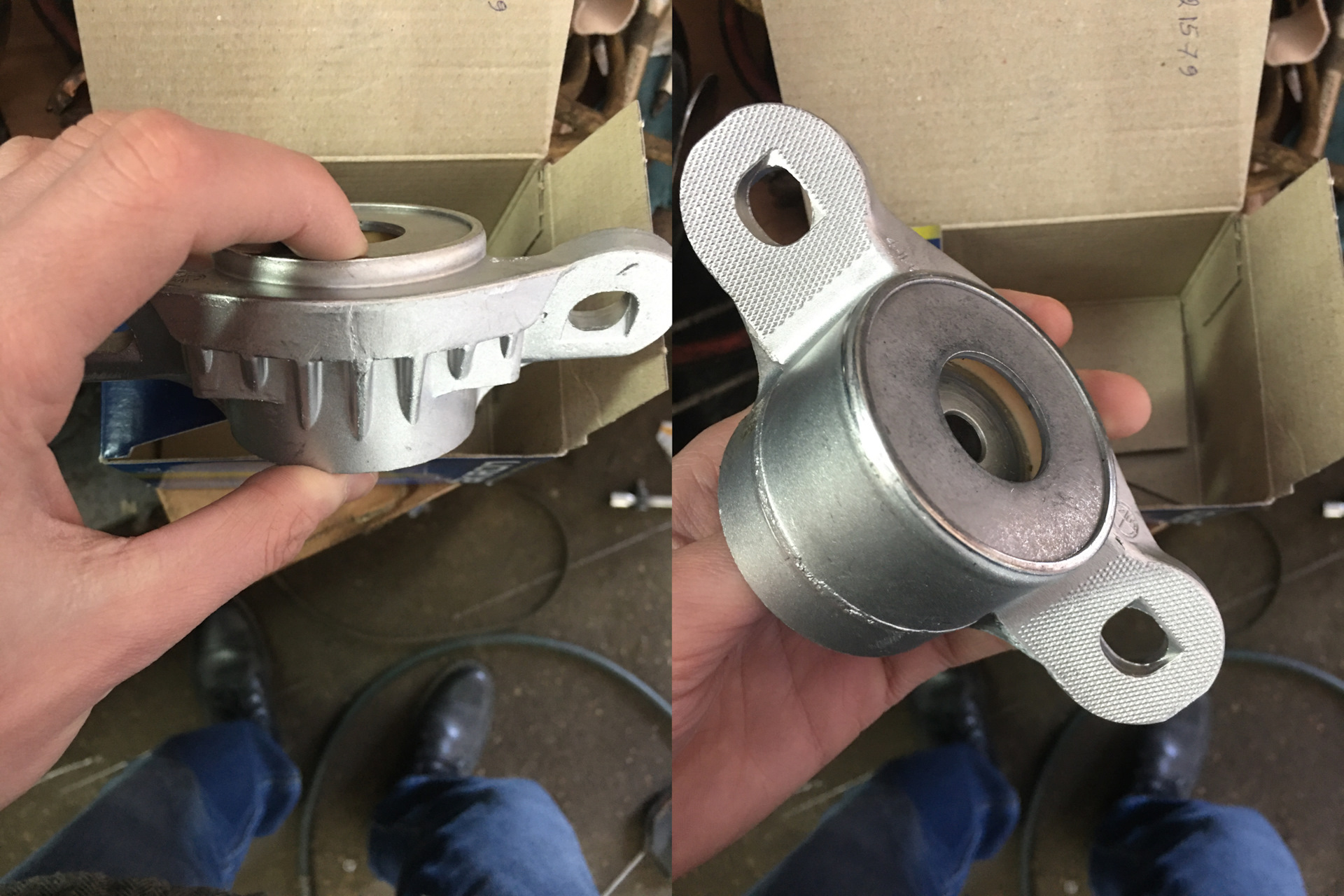 Замена опоры заднего амортизатора — Peugeot 308 (1G), 1,6 л, 2010 года ...