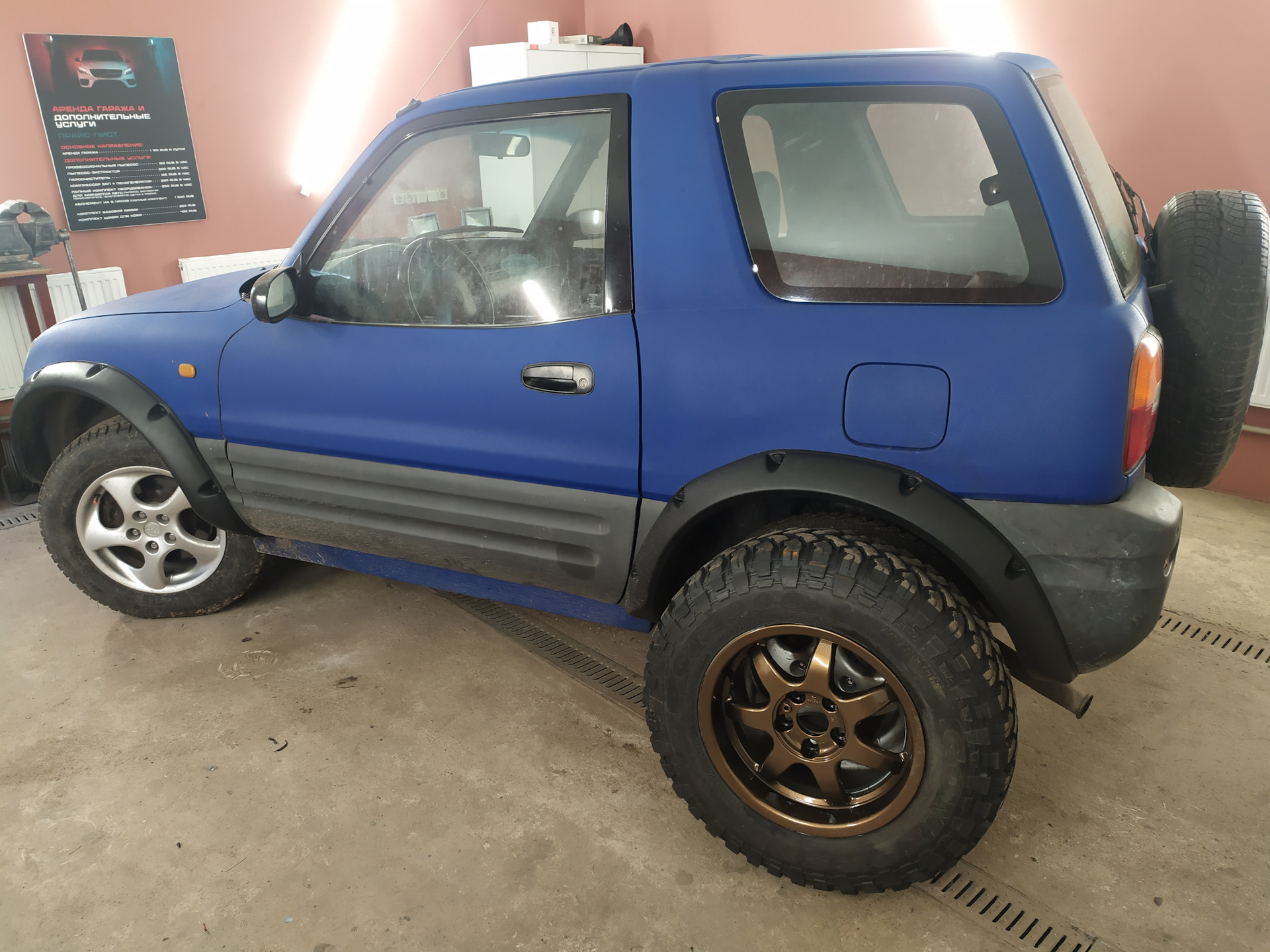 18 Подготовка грязевых колес — Toyota RAV4 (I), 2 л, 1996 года | своими  руками | DRIVE2