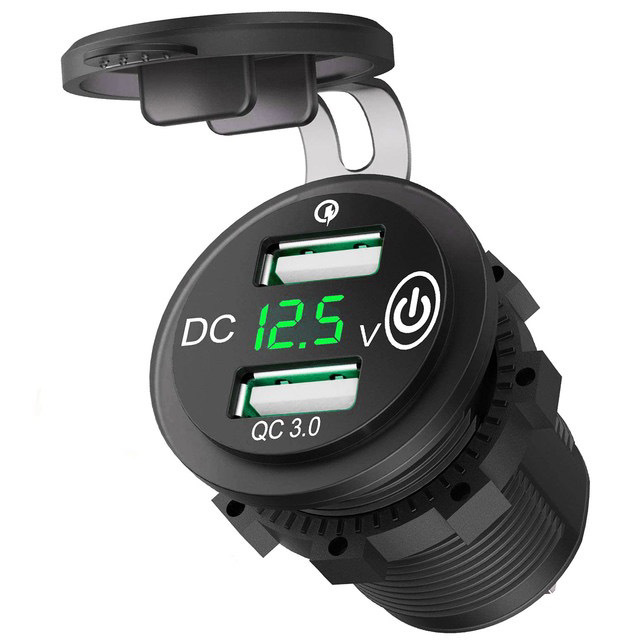 10. Автомобильное зарядное устройство с двойным USB портом QC3.0 — Ford ...