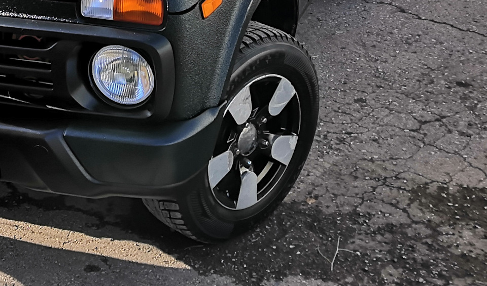 Собираем летние колеса. Покупаем гудричи, красим литье — Lada 4x4 3D, 1 ...